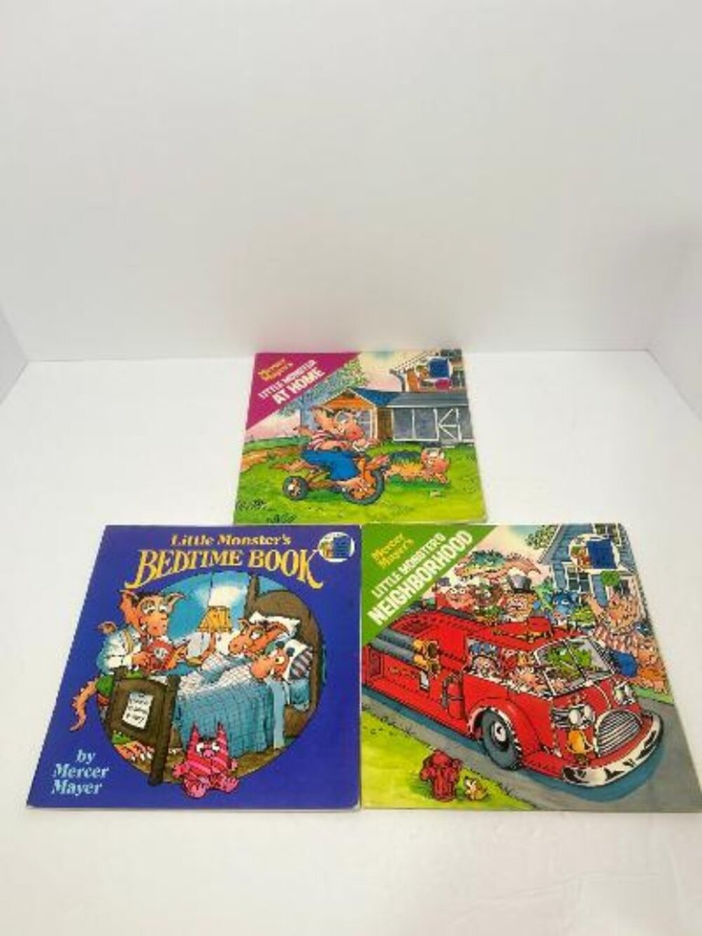 Lot Of 3 Vintage 1970s Little Monster Books Paperback Mercer Mayer